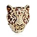 Grikey Vent Outlet Air Freshener - Car Perfume Bottle Leopard Head Cars Interior Home Decoration (Perfume NOT included)
