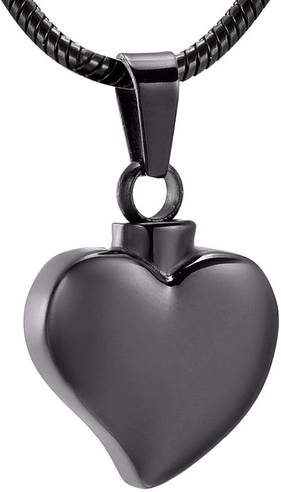 Collana Urna Per Ceneri Animali Domestici - Gioiello Commemorativo In Acciaio - Foto 8