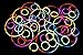 Giraffe - Glow Sticks Bulk Party Favors 111pk with Connectors - Glow in The Dark Bracelets Party Supplies - Neon Party Glow Necklaces (111 Count)