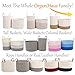 OrganiHaus XXL Extra Large Cotton Rope Basket | 20