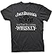 Jack Daniels Men's Daniel's Corn Mash Short Sleeve T-Shirt Grey X-Large