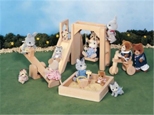 calico critters backyard swing and playset
