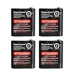 PowerDriver 3.6V 700mAh 2 two way radio Rechargeable Battery for Motorola 53615 KEBT-071 HKNN4002A HKNN4002B Talkabout 5950 T4800 T4900 Series T5000 T5320 T5400 T5500 T5600 T5700 T5800 T5900 T6500 FV500 Series (4)