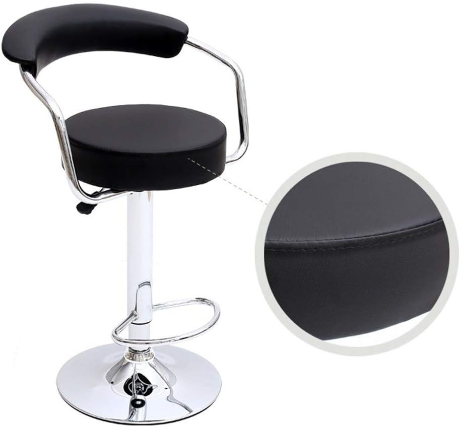 Yadianna Bar Stools Adjustable Hydraulic Rolling Swivel Bar Stool Chair Salon Spa Stools Rest 360-degree Work Drafting Rolling Stool for Clinic Dentist Spa Massage Office Comfortable: Kitchen & Dining