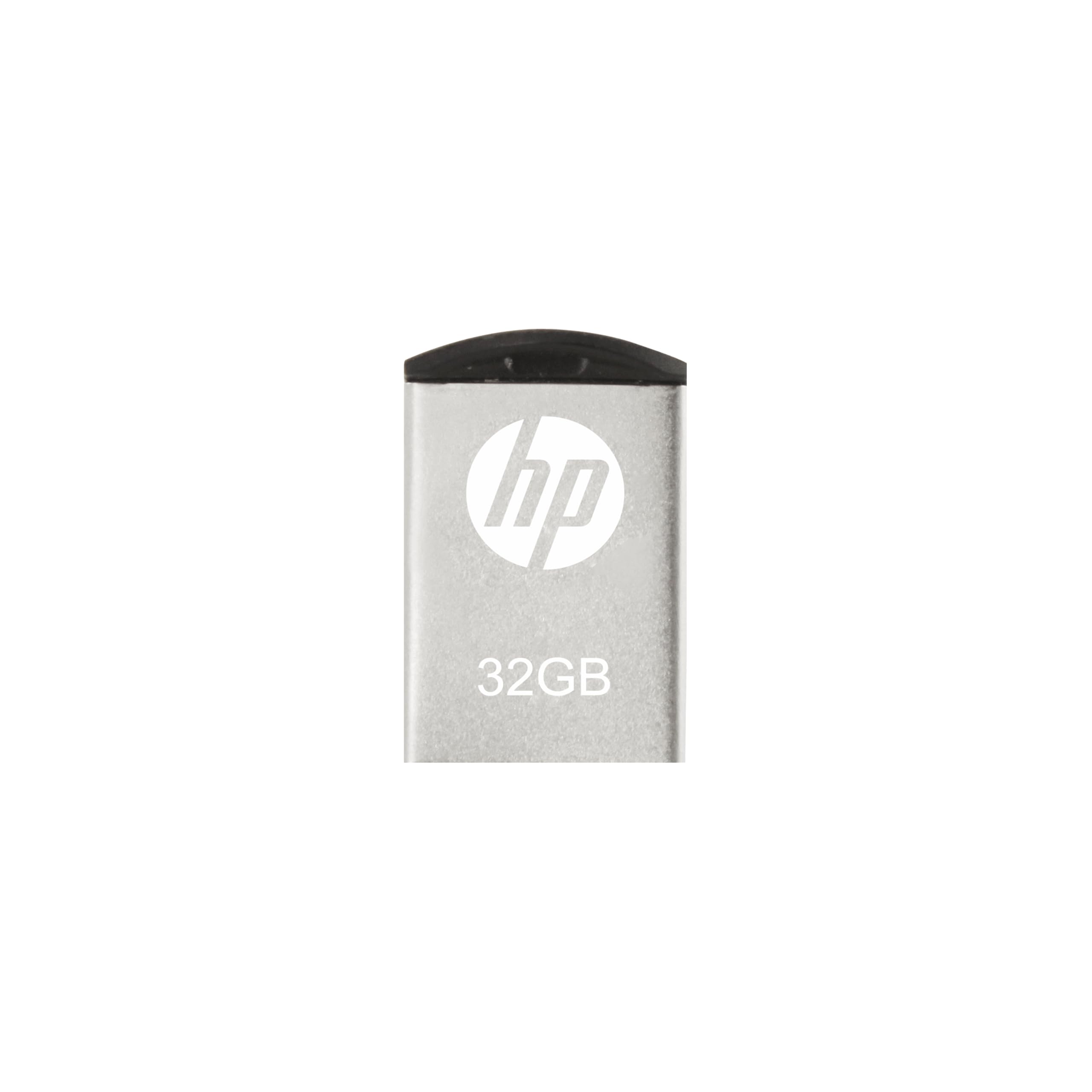 HP v222w USB 2.0 Flash Drive, Mini Sized Metal Design - 32GB