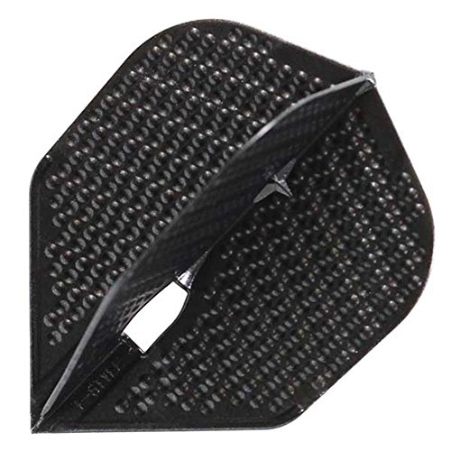 L-style L3d Shape Dimple Champagne Dart Flights -Black
