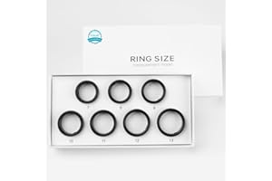 GENERIC COLMI R02 Sports Tracking Smart Ring, Record time, Steps, Calories, Suitable for Men and Women, Heart Rate, Blood Oxygen, Sleep, Size First Sizing Kit. (Includes Ring Sizer Only)