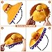 Unomor Cinco De Mayo Sombrero Headband, Fiesta Sombrero Party Hats Costume with Ball Fringe Party Supplies Decoration