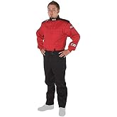 G-Force 4525LRGRD GF 525 Red Large Multi-Layer Racing Suit