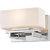 Z-Lite Kaleb - 4W 1 LED Wall Sconce in Fusion Style - 7.25 Inches Wide by 4.88 Inches High-Chrome Finish