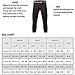 TELALEO Boys Youth Compression Base Layer Pants 3/4 Sports Tights Running Leggings Capris for Kids