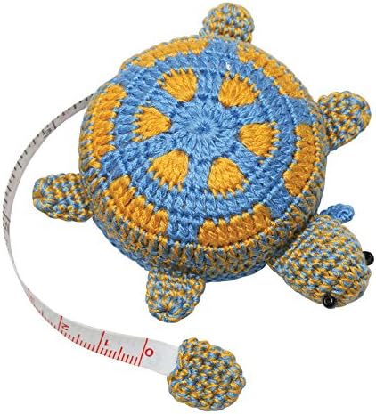 Tesoros Trading Company Turtle Tape Measure, 6x6 Cm