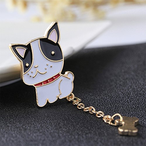 Lemoo Cute Enamel Lapel Pin Sets Carton Animal Brooch Pin (Dinosaur Dog Cat Set of 6)