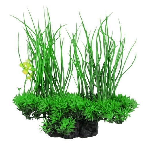 Artificial Green Plant Fake Water Grass Ornament Decor for Fish Tank Aquarium Durable and Useful
