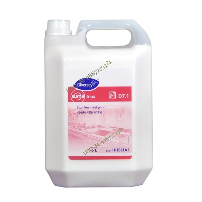 Diversey Suma Inox D7.1 Stainless Steel Polish, 5 L Amazon.in Health