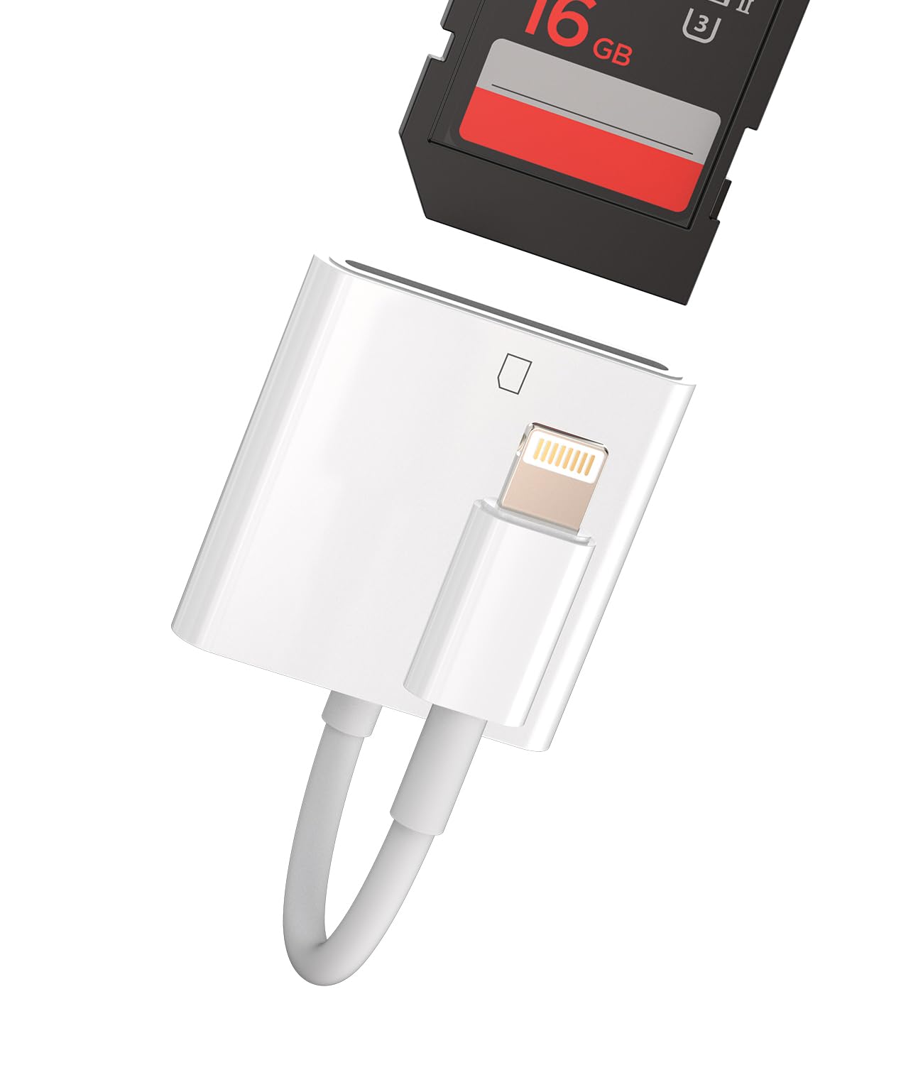 Lightning Adapter SD Card Reader for iPhone Camera Memory Photo Photography Viewer Accessories Compatible for Apple MFI Certified 11 12 13 14 Pro Max X XS XR 8 7 6 Plus SE Ipad Air Mini 2018 2019 2020