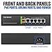 BV-Tech 5 Port PoE+ Switch (4 PoE+ Ports | 1 Uplink Port) – 65W – 802.3af/at – POE-SW501