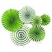 Green Tissue Paper Pom Poms Flower For Dinosaur Birthday Baby Showers Wedding Green Party Decorations Supplies