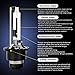 D2R HID Xenon Headlight Replacement Bulbs 35W 6000K High And Low Beam ZRSJ Car Headlights (Pack of two bulbs) - 2 Year Warranty (6000k, D2R)