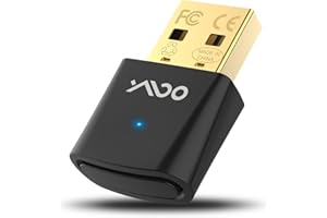 YMOO Bluetooth 5.3 Audio Transmitter with Aptx/Aptx-LL Low Latency Support (Less Than 36 ms), USB Audio Adapter for Connectin