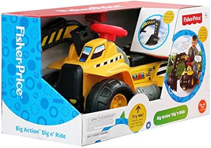 fisher price ride on excavator