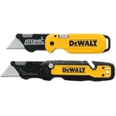 Atomic and Push and Flip Folding Utility Knives (2-Pack)