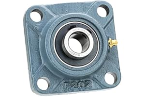 QJZ 1.9375 in Square Flange Units Cast Iron UCF210-31 Mounted Bearing UC210-31+F210