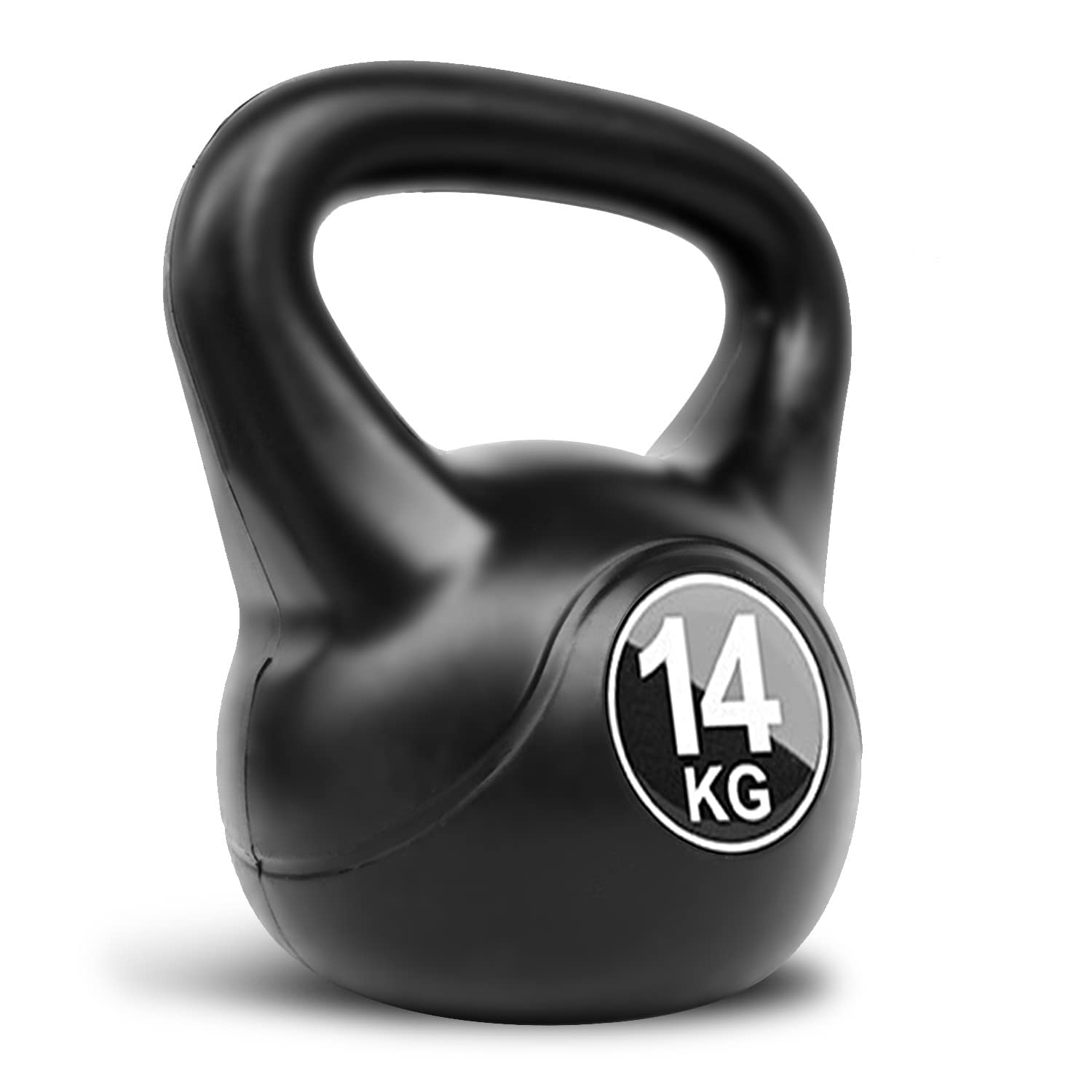 LMS DATA Vinyl Coated Kettlebells, Make your kettlebell set to exercise at home or gym (4, Kilograms)