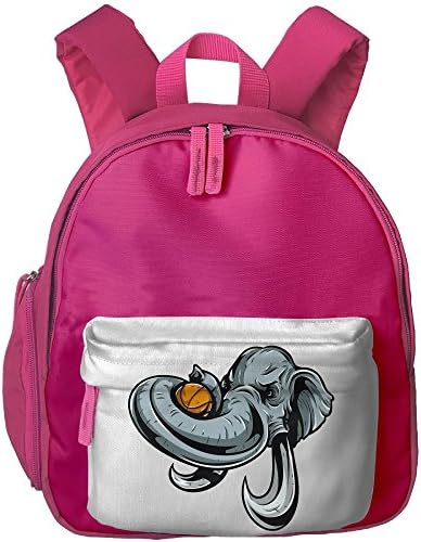 Kid's Cute Handsome Cartoon Mammoth Basketball School Bags/Packbags For Boys And Girls