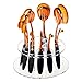 10 Holes Clear Acrylic Oval Brushes Organizer Holder for Makeup Brushes Drying Rack Cosmetic Desk Bracket Shelf Tool