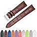 CIVO Genuine Leather Watch Bands Top Calf Grain Leather Watch Strap 16mm 18mm 20mm 22mm 24mm for Men and Women