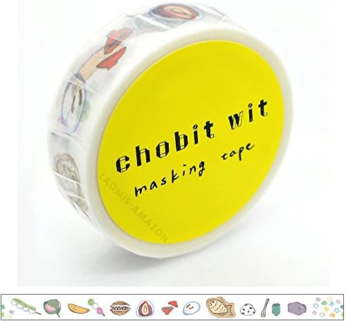 Green Flash Japanese Washi Masking Paper Tape/Japanese Sweets