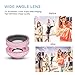 Luxsure Universal 3 in 1 Camera Lens Kit Clip-On 180 Degree Supreme Fisheye + 0.65X Wide Angle+ 10X Macro Lens for iPhone 7, iPhone 6s/6s Plus, iPhone Samsung S7 HTC Android (Rose Gold)
