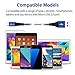 Galaxy S7 Edge Charger Cord, [3 Pack 3ft 6ft 10ft] Micro USB Cable Nylon Braided Android Fast Sync Charging Cord for Samsung Galaxy S6 S7 Edge J3 J7, LG stylo 2 3 Plus, LG G4 G3 K20 Plus, Black Blue