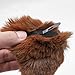 BAOPLAYKIDS Cat Fox Wolf Long Fur Ears Hair Clip Headwear Cosplay Halloween Costume (Brown&Pink)