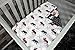 Dear Baby Gear Bears Deluxe Baby Blanket - Reversible, Milestone & Newborn Gifts for Girls and Boys - Moose, Arrows, Faux Quilt - 40