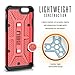 UAG iPhone 6 / iPhone 6s [4.7-inch Screen] Feather-Light Composite [Magma] Military Drop Tested iPhone Case