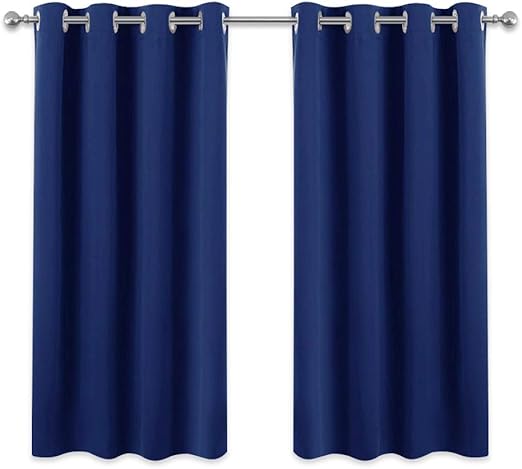 Pony Dance Eyelet Curtains Blackout Nursery Small Curtain Drapes