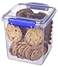 Sistema KLIP IT Utility Collection Cookie Container, 79.5 oz./2.3 L, Clear/Blue