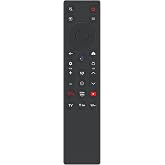 RC923A Replacement Voice Remote Control Compatible with TCL Google Smart TV | UHD QD-Mini LED 4K 55QM7L 65QM7L 75QM7L 85QM7L 98QM7L 98QM6K 55QM7K 50QM6K 65QM7K 75QM7K 85QM7K 98QM7K 55QM6K 65QM6K