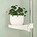 Baoyouni Tension Pole Plant Stands Tray Accessories with Screw and Chuck, Ivorythumb 1