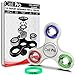 CellPro Fidget Spinner - Tri - Spinner Fidget Toy for Anxiety ADHD (White)
