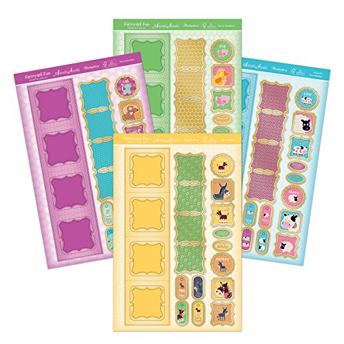 Hunkydory Farmyard Fun Premium Card Kit PCK125 Makes 4 Cards