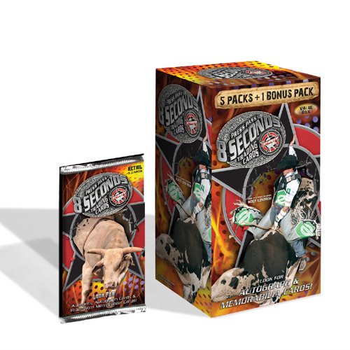 2010 Press Pass Professional Bull Riding Blaster Card Boxes (6 pack)