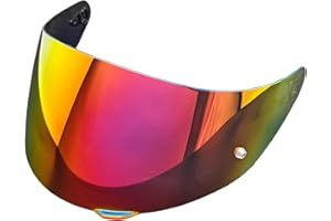 TAOHOM K1 Helmet shield Replacement,K5 Motorcycle Helmet Visor Compatible with K1 K1S K3SV K5 K5S(Revo Rose Red)