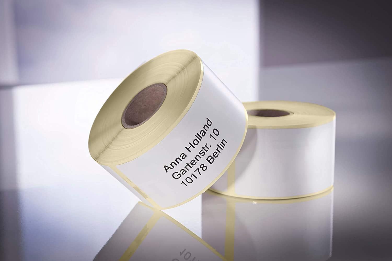 hd-line Dymo Labels for Labelwriter 99012-10 Rolls Pack Labels x 260 Pieces Each Roll = 2600 Labels Self-Adhesive Compatible for Dymo Labelwriter & Seiko Label Printers 89 x 36 mm - Image 3