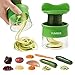 YUMEER Handheld Vegetable Spiralizer Noodles Zucchini Spaghetti Pasta Maker Best Fruit Spiralizing Cutter Cheese Slicer Food Slicer Mandoline Slicer Non Slip Grip