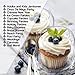Green Direct Jumbo Muffin/Cupcake Boxes Single Compartment Stackable Cupcake Carrier - Plastic Dome Holder - Clear Containers BPA Free Pack of 50