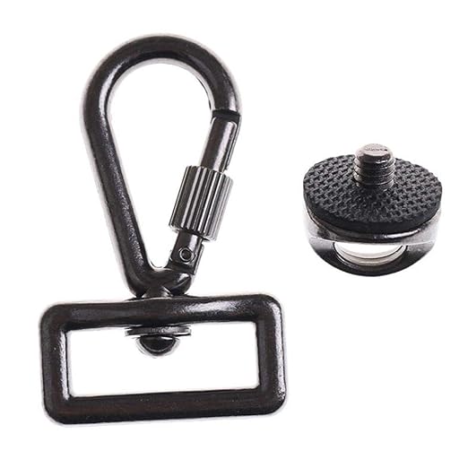 Waroomss - Correa para cámara réflex con Gancho de Cierre rápido y ...