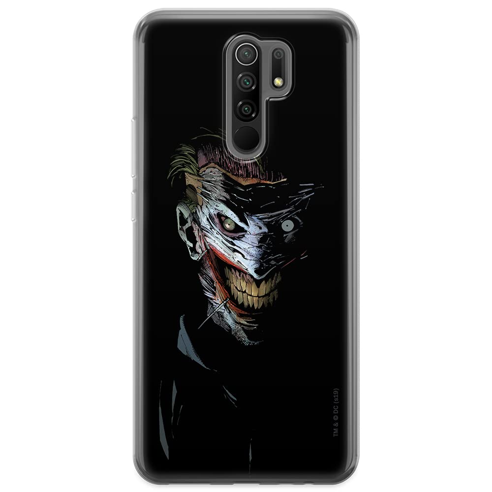 ERT GROUP mobile phone case for Xiaomi REDMI 9 original and officially Licensed DC pattern Joker 011 optimally adapted to the shape of the mobile phone, case made of TPU